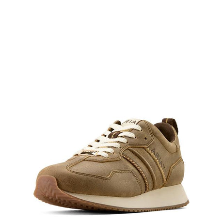 Ariat Ranch Runner Shoe In Brown Bomber