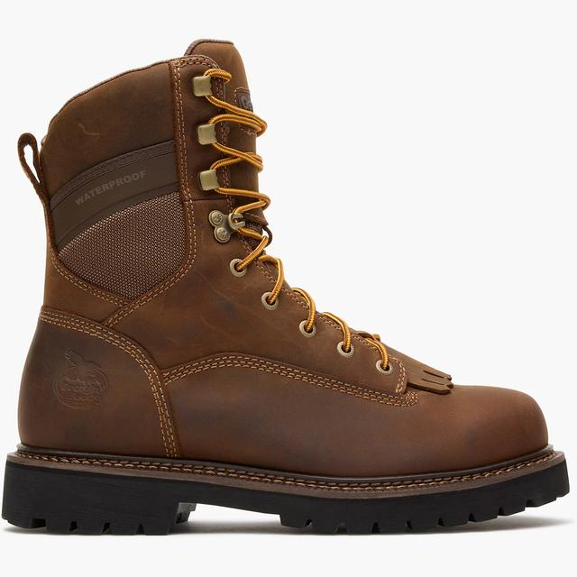 Georgia Boot Brn 9" Work  Medium    7 Brown