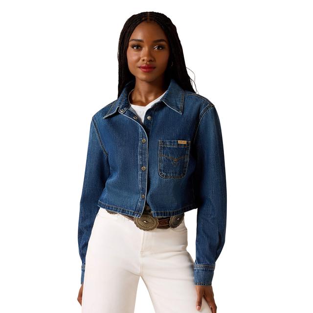 Ariat Cropped Comfort Shirt Jacket In Tampa