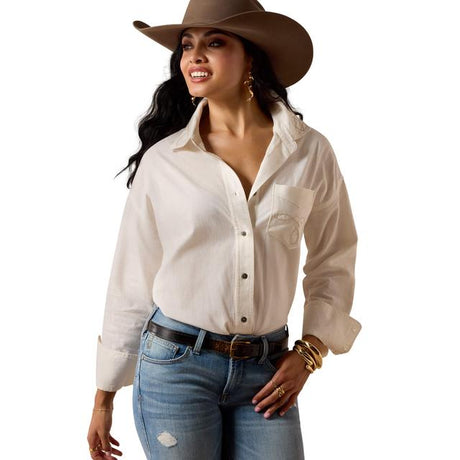 Ariat Dazzle Shirt In Cloud Dancer
