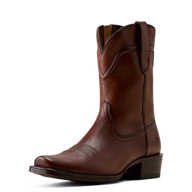 Ariat Oliver Narrow Cutter Toe Cowboy Boots In Honey Bee Premium Full-grain Leather