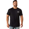 Ariat Canyon Aztec Shield Classic Fit T-shirt In Black