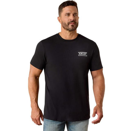 Ariat Canyon Aztec Shield Classic Fit T-shirt In Black