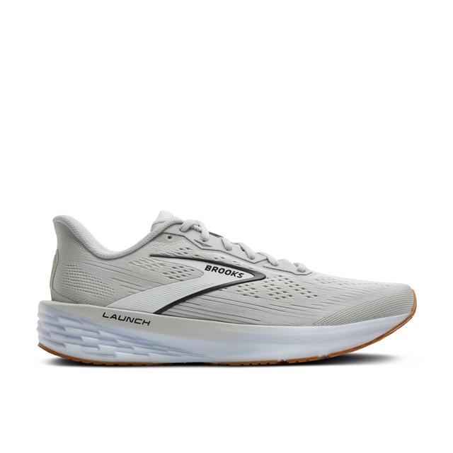 Brooks Running Launch 12 Oyster/White/Phantom