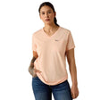 Ariat Rebar Workman T-shirt In Tropical Peach
