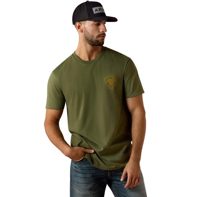 Ariat Made For Farmer Classic Fit T-shirt In Four Leaf Clover