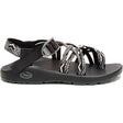 Chaco Zx/2 Dual Adjustable Straps Classic Sandal Flare Blossom Paddle B + W