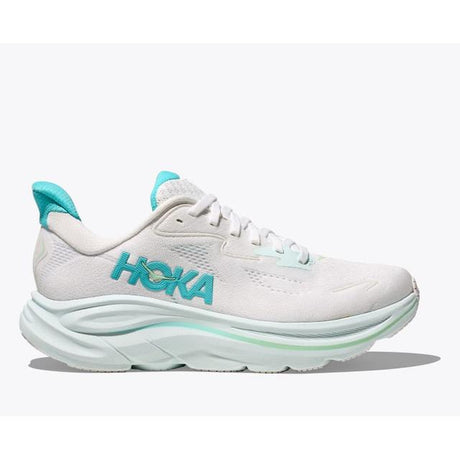 Hoka One One Clifton 10 Womens Shoe White/cielo blue