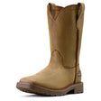 Ariat Activator Wide Square Toe Work Boots In Brown Bomber