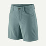 Patagonia Womens Landfarer Bike Shorts Blue sage