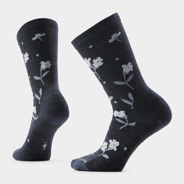 Smartwool Everyday Garden Gala Crew Socks Charcoal