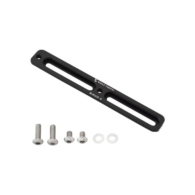 Wolf Tooth Components B-rad 2-slot Base Mount Black