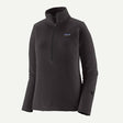 Patagonia Womens R1 Air Zip Neck Black
