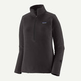 Patagonia Womens R1 Air Zip Neck Black
