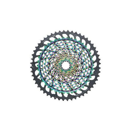 Sram Eagle Xg-1299 12-speed Bicycle Cassette Black/Purple