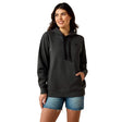 Ariat Logo 2.0 Hoodie In Charcoal Heather