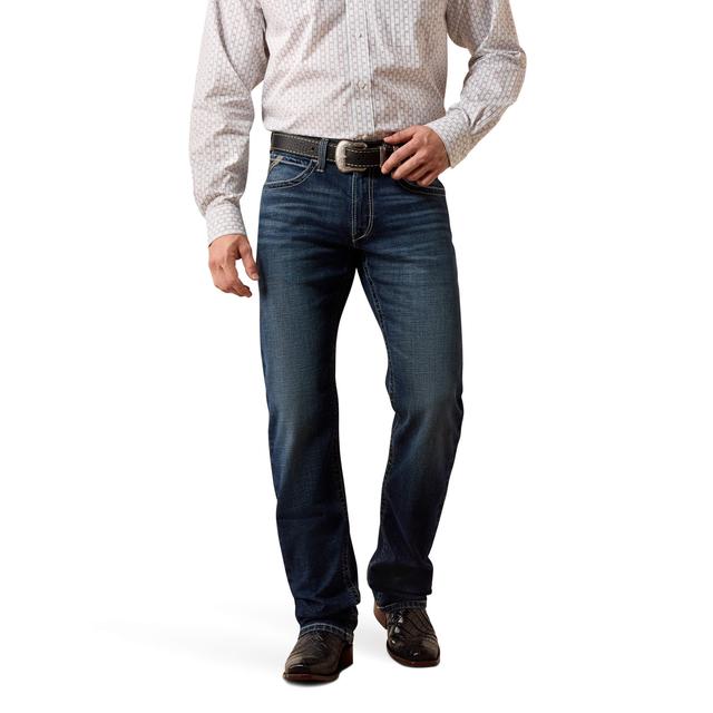 Ariat M4 Relaxed Landon Straight Leg Jeans In Harlan 32 By Ariat