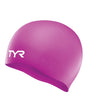 Tyr Adult Silicone Wrinkle-free Swim Cap - 620 Magenta