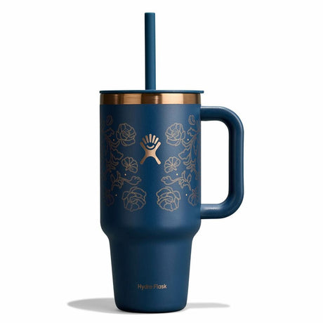 Hydro Flask Travel Tumbler 32oz Limited Edition Western Dark Blue West drk blu