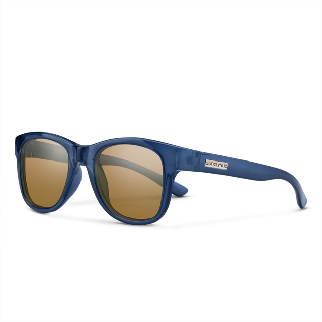 Suncloud Leeway Sunglasses Crystal Denim/brown Cryst dnm/brwn