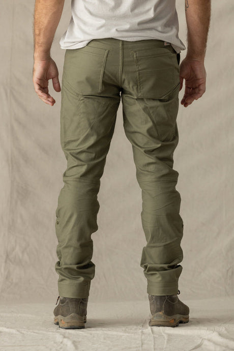 Livsn Mens Flex Canvas Pant V11 Olive