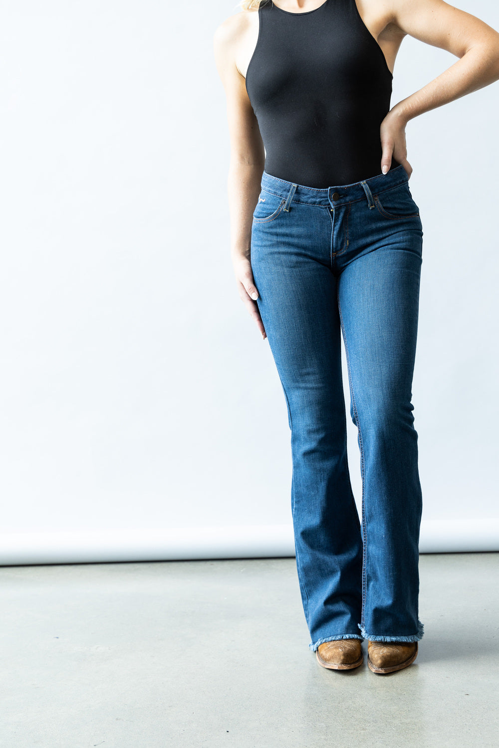 Kimes Ranch Lola Raw Hem Jean