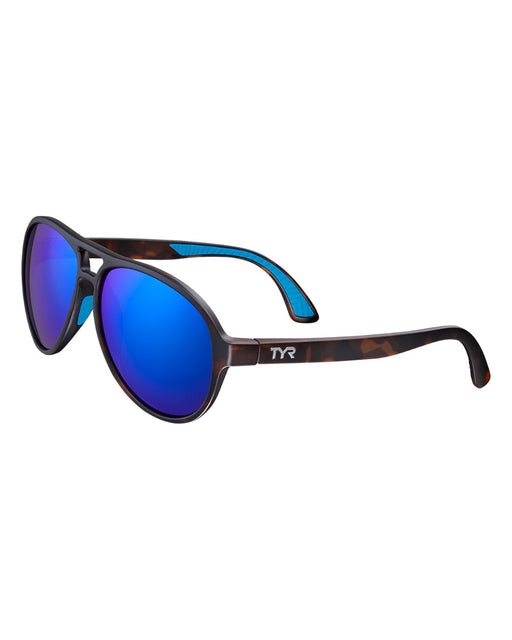 Tyr Goldenwest Aviator Hts Polarized Sunglasses Blue/tort
