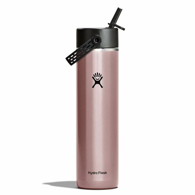 Hydro Flask Lightweight Wideflex Straw Cap Bottle, Quartz Quartz