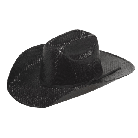 Twister Youth Stiff Denver Straw Hat - Black Black