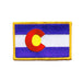 Ace World Colorado State Embroidered 2.5x3.5" Patch