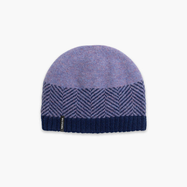 Turtle Fur Recycled Haring Knit Beanie - Iris Iris