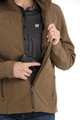 Cinch Women's Concealed Carry Bonded Jacket - Brown - (MAJ9866030) Brown