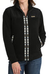 Cinch Women's Fleece Jacket - Black - (MAJ9908001) Black