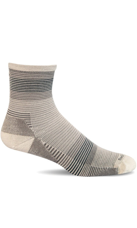 Sockwell Men's Cadence 3/4 Crew Sock - Natural Natural