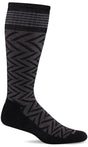 Sockwell Men's Chivalry Firm Graduated Compression Sock - Black Black