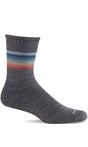 Sockwell Men's Plantar Cush Crew II Plantar Relief Sock - Charcoal Charcoal