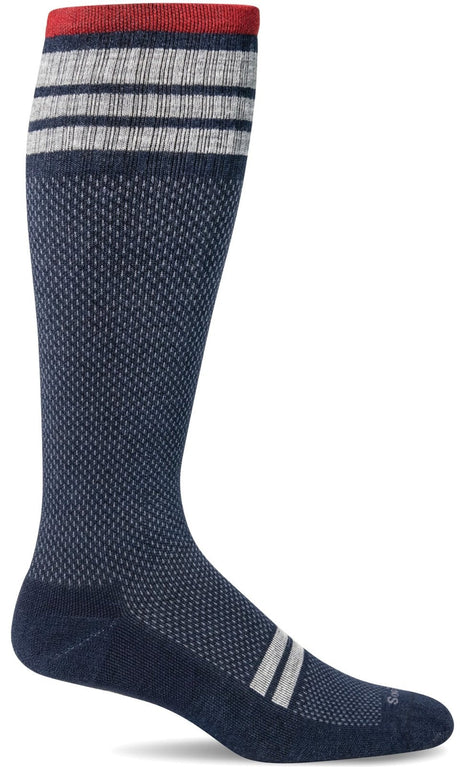 Sockwell Men's Speedway Compression Sock - Navy Navy