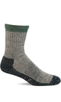 Sockwell Men's Trail Blazer Sock - Light Grey Light Grey