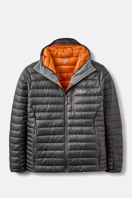 Rab Mens Microlight Alpine Hoody Garphene