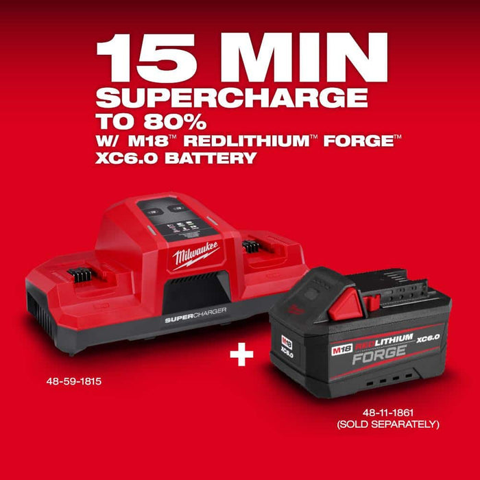Milwaukee M18 Dual Bay Simultaneous Super Charger