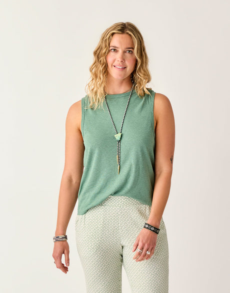 Carve Designs Larisa Hemp Tank - Dark Haze Dark Haze