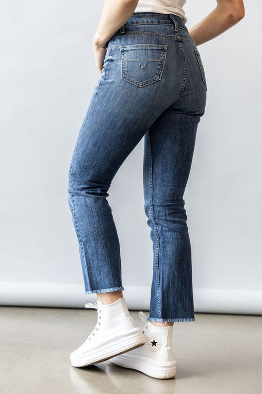 Kimes Ranch Monica Cropped Jean - Mid Wash