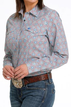 Cinch Women's Snap Front Western Shirt Multi