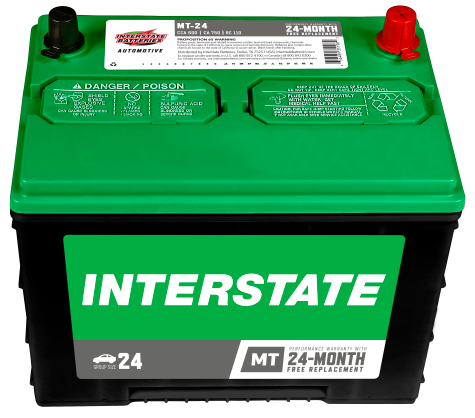 Interstate Batteries 12v Mega-tron Automotive Battery Mt-24