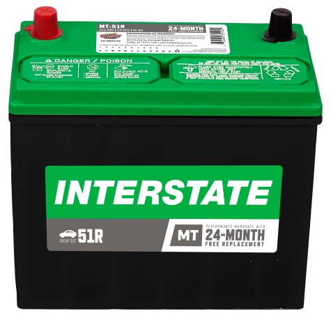 Interstate Batteries 12v Mega-tron Automotive Battery Mt-51r