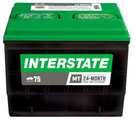 Interstate Batteries 12v Mega-tron Automotive Battery Mt-75 650cca