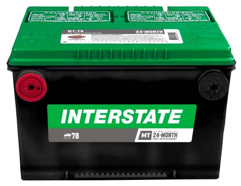 Interstate Batteries 12v Mega-tron Automotive Battery Mt-78