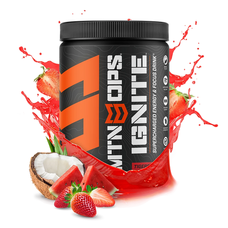 Mtn Ops Ignite Energy + Focus + Hydration Scoop Pack Tigers blood