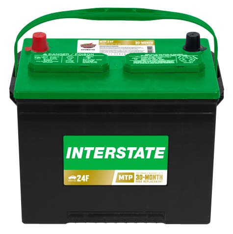 Interstate Batteries 12v Mega-tron Plus Automotive Battery Mtp-24f