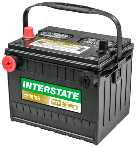 Interstate Batteries 12v Mega-tron Plus Automotive Battery Mtp-75dt